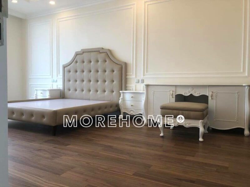 Thi công nội thất phòng ngủ chung cư tân cổ điển sang trọng, đẳng cấp